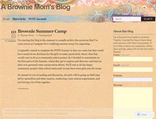 Tablet Screenshot of girlscoutmom.wordpress.com