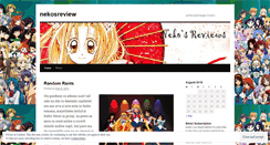 Desktop Screenshot of nekosreview.wordpress.com