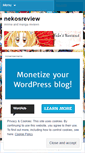 Mobile Screenshot of nekosreview.wordpress.com