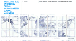 Desktop Screenshot of fabaexpres.wordpress.com