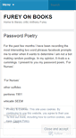 Mobile Screenshot of fureyonbooks.wordpress.com