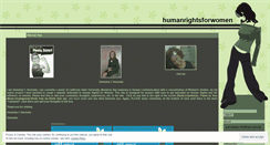 Desktop Screenshot of humanrightsforwomen.wordpress.com