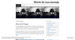 Desktop Screenshot of diariodeunanaranja.wordpress.com