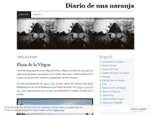 Tablet Screenshot of diariodeunanaranja.wordpress.com