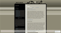 Desktop Screenshot of mattschoolart.wordpress.com