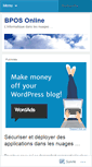 Mobile Screenshot of bposonline.wordpress.com