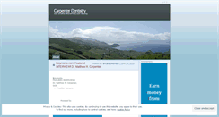 Desktop Screenshot of drcarpenterdds.wordpress.com