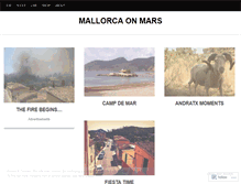 Tablet Screenshot of mallorcaonmars.wordpress.com