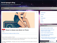 Tablet Screenshot of davidapinga.wordpress.com