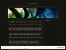Tablet Screenshot of gayrobot.wordpress.com