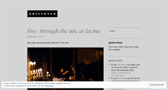 Desktop Screenshot of kristoner.wordpress.com