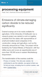 Mobile Screenshot of processingequipments.wordpress.com