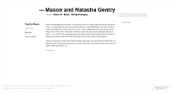 Desktop Screenshot of masongentry.wordpress.com