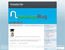 Tablet Screenshot of newlogoblog.wordpress.com