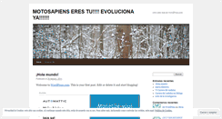Desktop Screenshot of motosapiensgp.wordpress.com