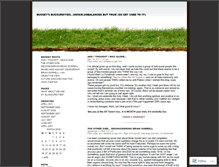 Tablet Screenshot of bugsurdities.wordpress.com