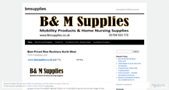 Desktop Screenshot of bmsupplies.wordpress.com