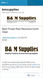 Mobile Screenshot of bmsupplies.wordpress.com