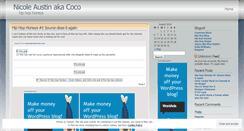 Desktop Screenshot of nicoleaustinakacoco.wordpress.com