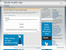 Tablet Screenshot of nicoleaustinakacoco.wordpress.com