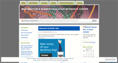 Desktop Screenshot of mserc.wordpress.com