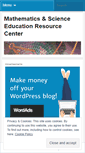 Mobile Screenshot of mserc.wordpress.com