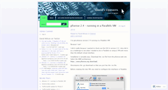 Desktop Screenshot of dgwilson.wordpress.com