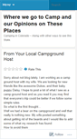 Mobile Screenshot of campingcolorado.wordpress.com