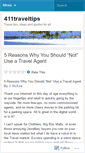 Mobile Screenshot of 411traveltips.wordpress.com