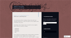 Desktop Screenshot of after9thoughts.wordpress.com