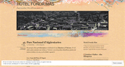 Desktop Screenshot of fondamas.wordpress.com