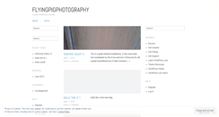 Desktop Screenshot of flyingpigphotography.wordpress.com