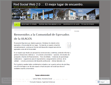 Tablet Screenshot of egresadosulagos.wordpress.com