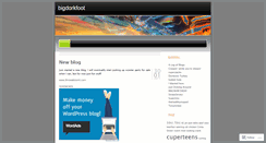 Desktop Screenshot of bigdorkfoot.wordpress.com