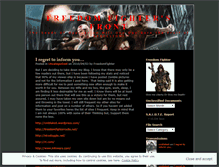 Tablet Screenshot of freedomfightersfront.wordpress.com