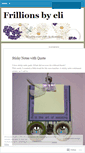 Mobile Screenshot of frillions.wordpress.com