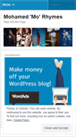 Mobile Screenshot of morhymesdapoet.wordpress.com