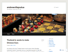 Tablet Screenshot of andrewvillapudua.wordpress.com