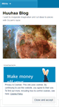 Mobile Screenshot of huuhaablog.wordpress.com