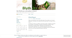 Desktop Screenshot of blythjex.wordpress.com