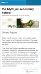 Mobile Screenshot of blythjex.wordpress.com