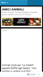 Mobile Screenshot of animaliamici.wordpress.com