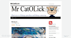 Desktop Screenshot of mrcatolick.wordpress.com
