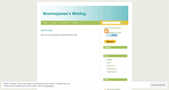 Desktop Screenshot of noarmsjames.wordpress.com