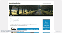 Desktop Screenshot of imobiliariaonline.wordpress.com