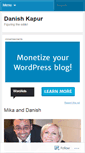 Mobile Screenshot of danishkapur.wordpress.com