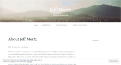 Desktop Screenshot of jeffmertz.wordpress.com