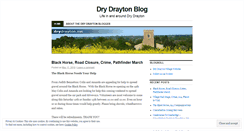 Desktop Screenshot of drydrayton.wordpress.com