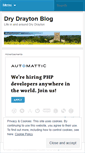 Mobile Screenshot of drydrayton.wordpress.com