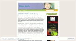 Desktop Screenshot of bidansherly.wordpress.com